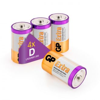D Mono batterijen 4-pack