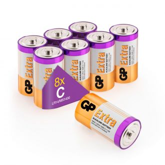 C BABY BATTERIJEN 8-PACK